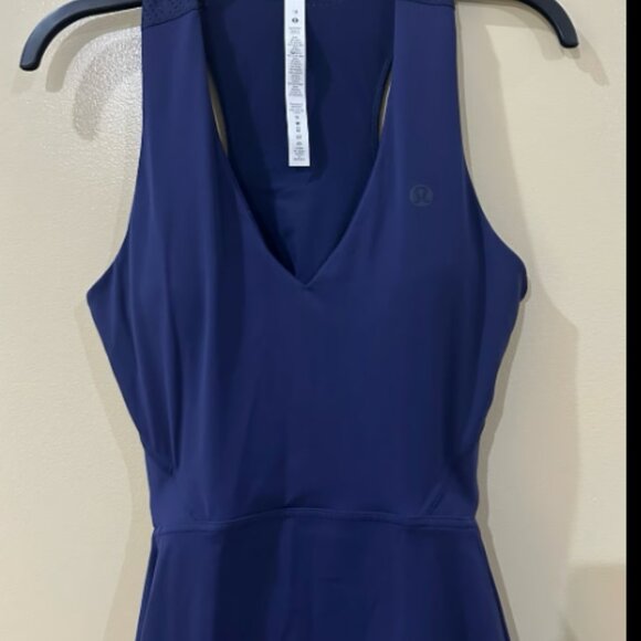 Lululemon V-Neck Racerback Tennis Dress - Picture 2 of 6